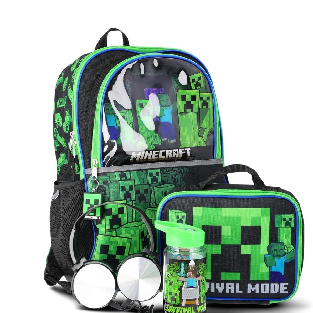 Minecraft Backpack and Lunchbox Set(NEVER USED)